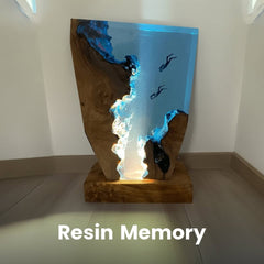Diver frozen in light, Night Light, Scuba Diving Deep Sea Exploration( Best Gift 🎁 )