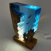 Diver frozen in light, Night Light, Scuba Diving Deep Sea Exploration( Best Gift 🎁 )🔥