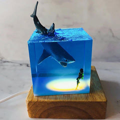 The resin shark night light ( Best Gift 🎁 )