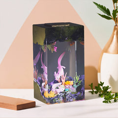 Axolotl Resin Lamp Handmade Night Light for Bedside