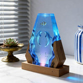 Dolphin & Diver Resin Lamp – Handcrafted Night Light for Bedroom