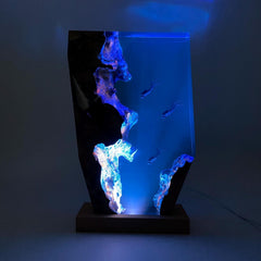 Three Divers Resin Night Light - Family Series