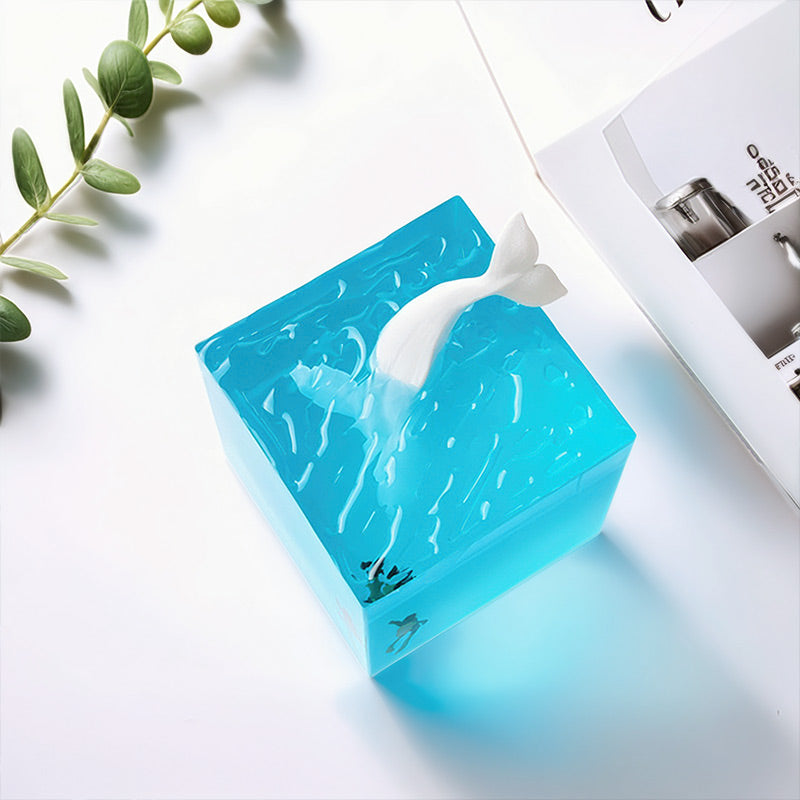 Diver & Coral Reef Resin Lamp Unique Night Light for Ocean Decor